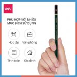 Bút chì cao cấp nét đậm không gãy 6B Deli-6848