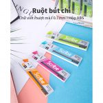 Ruột bút chì bấm 2B Deli 0.7mm - E7004